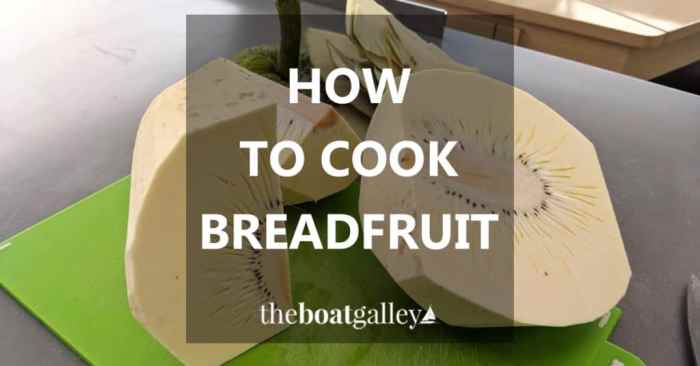 How to cook breadfruit trini style