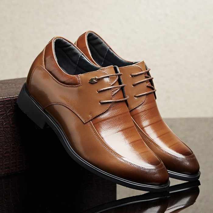 Mens elevator dress shoes