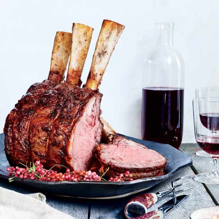 How to cook beef rib roast hotel style