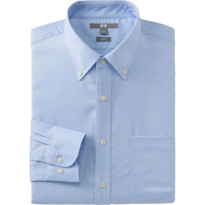 Uniqlo dress shirt men