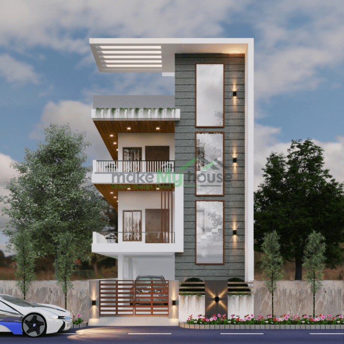 Desain rumah lantai 3 sampai 5