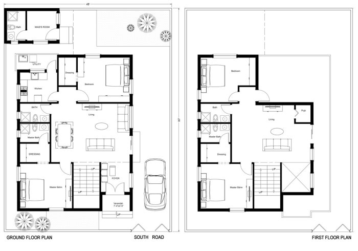 Desain rumah luas 4 tumbak