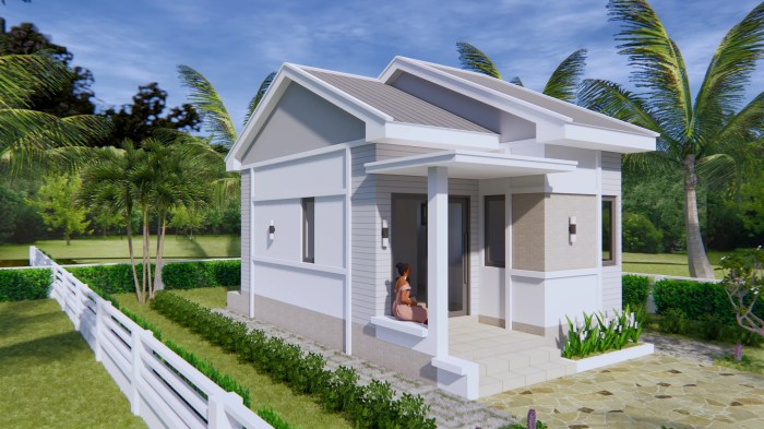 Desain rumah luas tanah 15x25