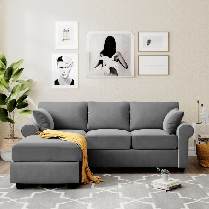 Kleines wohnzimmer sofa