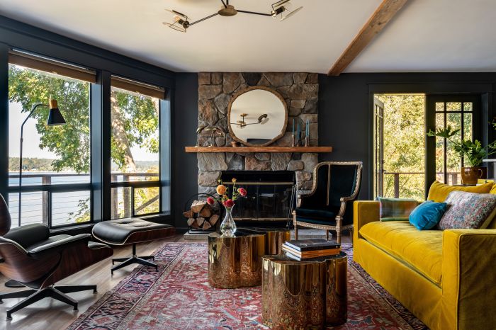 Rustic room living designs wood rooms sophisticated stone turn down fireplace won ideas focal point style family architectureartdesigns houzz burning